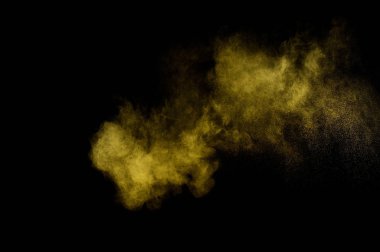 Sarı tozu patlama.