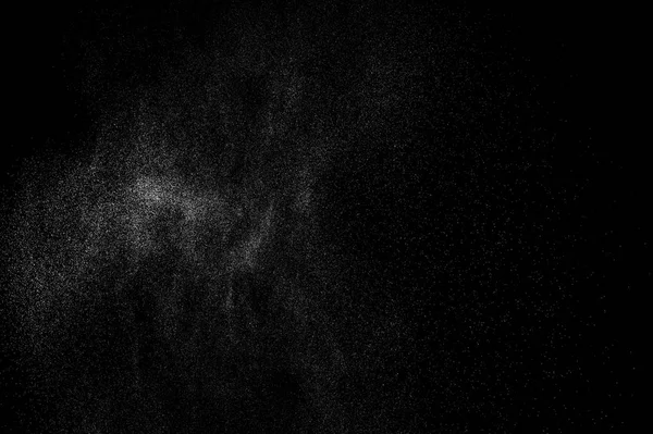 黒い背景に水の抽象的なスプラッシュ 抽象的な水の噴霧 抽象的な雨だ シャワーが落ちる 抽象的な質感 — ストック写真