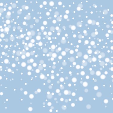 Beyaz kar soyut kış arka plan. Vektör çizim, eps 10.