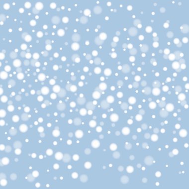 Beyaz kar soyut kış arka plan. Vektör çizim, eps 10.