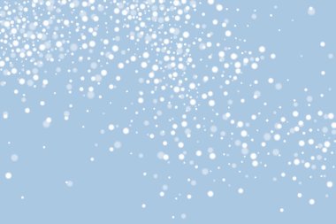 Beyaz kar soyut. Kış arka plan. Vektör çizim, eps 10.