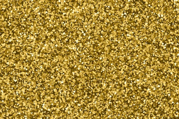 Zlatý Třpyt Textura Jantarová Barva Pozadí Zlatá Výbuchu Konfet Vektorové — Stockový vektor