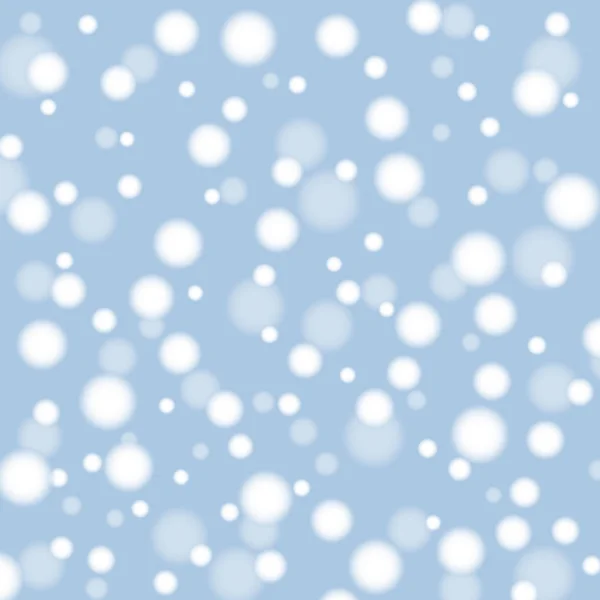 Fondo Invierno Abstracto Nieve Blanca Ilustración Vectorial Eps — Vector de stock