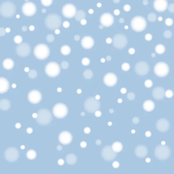 Witte Sneeuw Abstracte Winter Achtergrond Vectorillustratie Eps — Stockvector