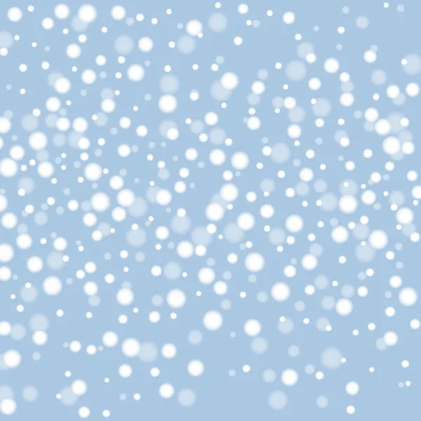 Weißer Schnee Abstrakten Winter Hintergrund Vektor Illustration Folge — Stockvektor