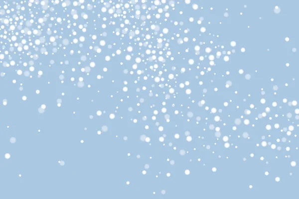 Neige Blanche Abstraite Fond Hiver Illustration Vectorielle Eps — Image vectorielle