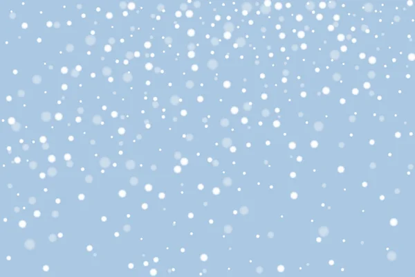 Белый Снег Абстрактный Зимний Фон Векторная Иллюстрация Eps — стоковый вектор