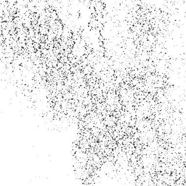  Beyaz arka plan üzerinde izole siyah grenli doku. Toz kaplaması. Karanlık gürültü granül. Dijital olarak oluşturulan görüntü. Vektör tasarım öğeleri, illüstrasyon, Eps 10.