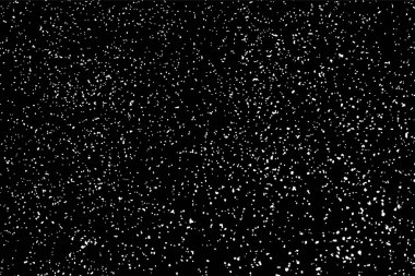 Tahıl soyut doku siyah arka plan üzerine izole. Gürültü tasarım öğesi. Sıkıntı kaplaması dokulu. Vektör çizim, eps 10.