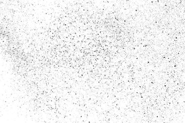  Beyaz arka plan üzerinde izole siyah grenli doku. Toz kaplaması. Karanlık gürültü granül. Dijital olarak oluşturulan görüntü. Vektör tasarım öğeleri, illüstrasyon, Eps 10.