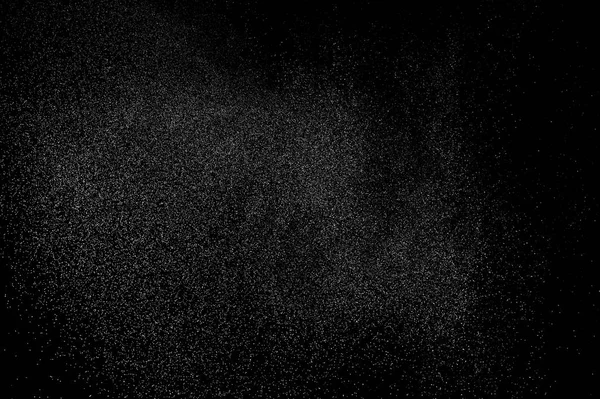 Salpicaduras Abstractas Agua Sobre Fondo Negro Spray Abstracto Agua Lluvia — Foto de Stock