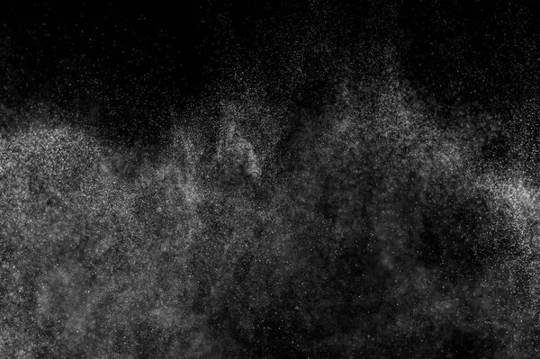 Abstracte Plons Water Een Zwarte Achtergrond Abstracte Waterstraal Abstracte Regen — Stockfoto