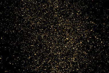 Altın glitter doku vektör.