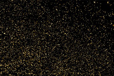 Altın glitter doku vektör.