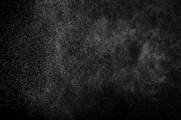 Des Éclaboussures Eau Abstraites Sur Fond Noir Congeler Mouvement Des — Photo