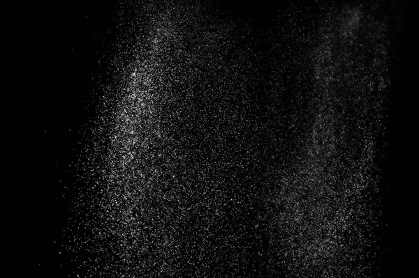 Абстрактні Бризки Води Чорному Тлі Абстрактний Розпилювач Води Абстрактний Дощ — стокове фото