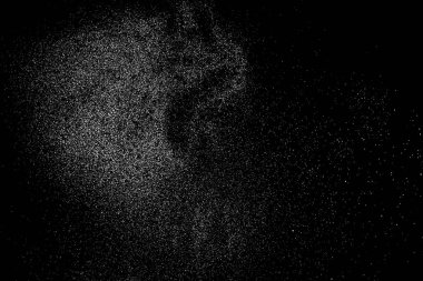 Siyah arka plan üzerine izole doku su sıçrama. Vektör kaplama elemanları. Dijital olarak oluşturulan görüntü. İllüstrasyon, Eps 10.