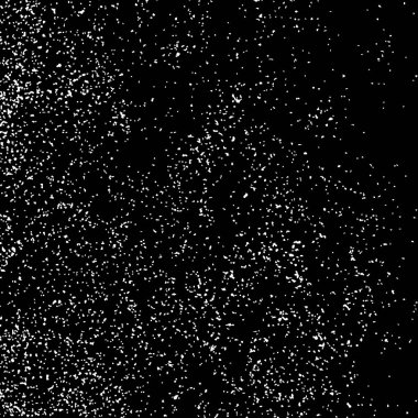 Siyah arka plan üzerine grenli soyut doku. Kar taneleri tasarım öğesi. Sıkıntı kaplaması dokulu. Vektör çizim, eps 10.