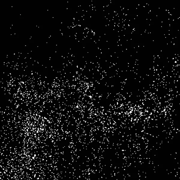 Siyah arka plan üzerine grenli soyut doku. Kar taneleri tasarım öğesi. Sıkıntı kaplaması dokulu. Vektör çizim, eps 10.