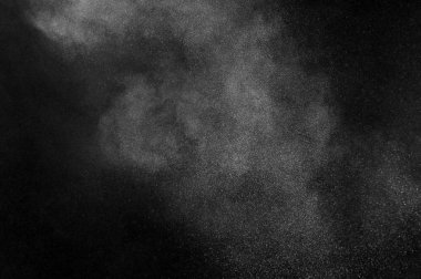 Soyut beyaz toz patlama