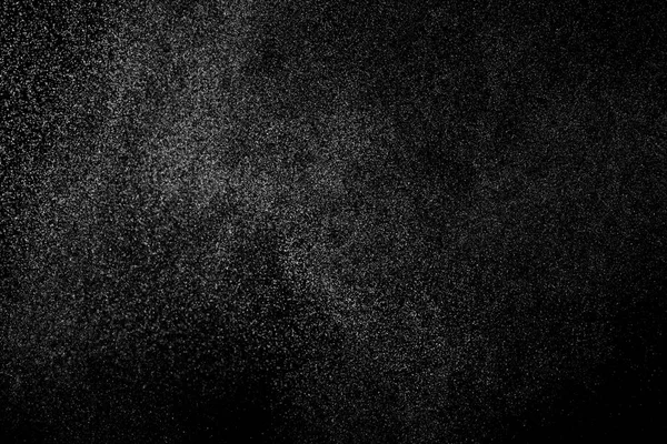 Salpicaduras abstractas de agua sobre fondo negro. — Foto de Stock