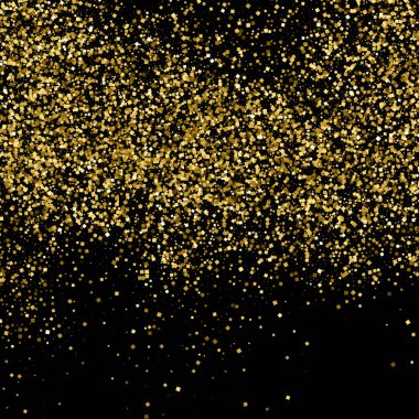 Altın glitter doku vektör.