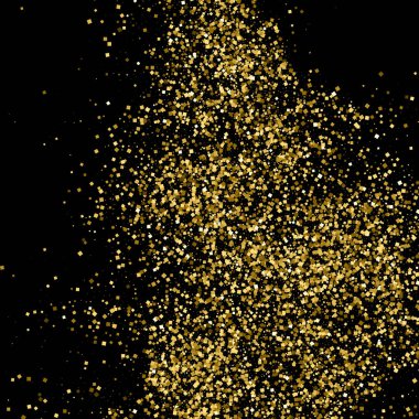 Altın glitter doku vektör.