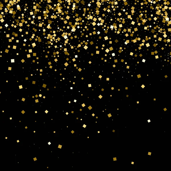 Guld glitter textur vektor. — Stock vektor