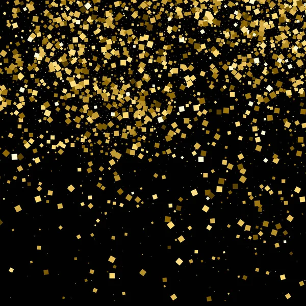 Gold glitter textuur vector. — Stockvector