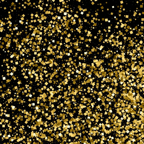 Gold glitter textuur vector. — Stockvector