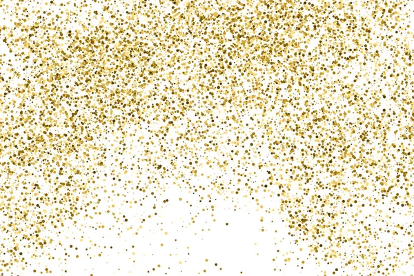 Textura Brilho Dourado Isolado Branco Fundo Cor Âmbar Explosão Dourada — Vetor de Stock