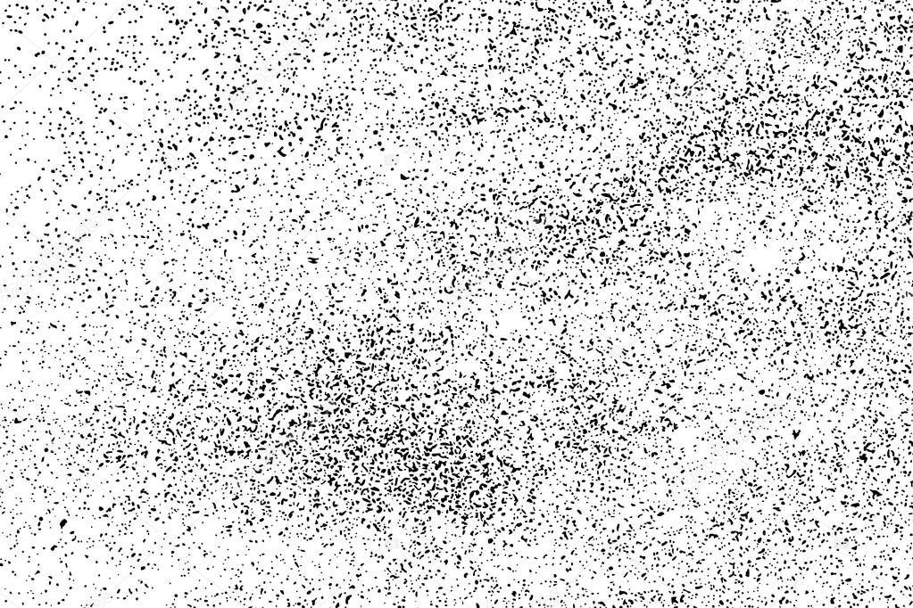 Black Grainy Texture Isolated On White Background. Dust Overlay. Dark Noise Granules. Digitally Generated Image. Vector Design Elements, Illustration, Eps 10.