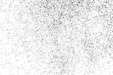 Beyaz arka plan üzerinde izole siyah grenli doku. Toz kaplaması. Karanlık gürültü granül. Dijital olarak oluşturulan görüntü. Vektör tasarım öğeleri, illüstrasyon, Eps 10.