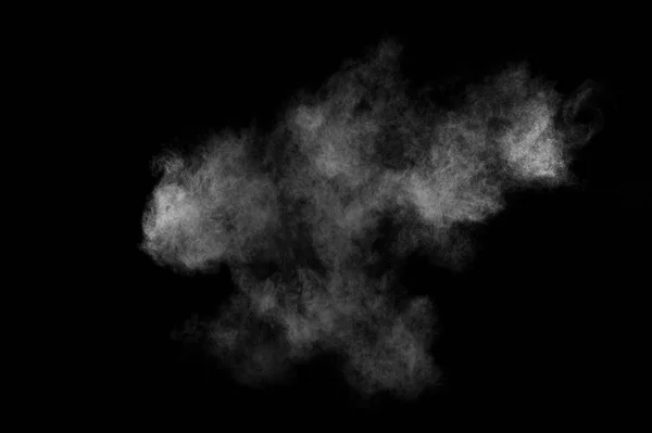 Abstract white powder explosion — Stock Photo, Image