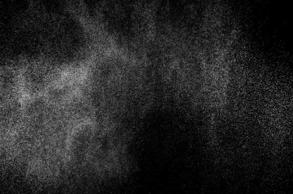 Abstracte Spatten Van Water Een Zwarte Achtergrond Abstracte Spray Van — Stockfoto