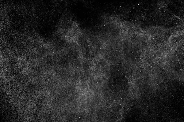 Abstrakt stänk av vatten på en svart bakgrund. — Stockfoto