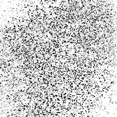 Beyaz arka plan üzerinde izole siyah grenli doku. Toz kaplaması. Karanlık gürültü granül. Dijital olarak oluşturulan görüntü. Vektör tasarım öğeleri, illüstrasyon, Eps 10.