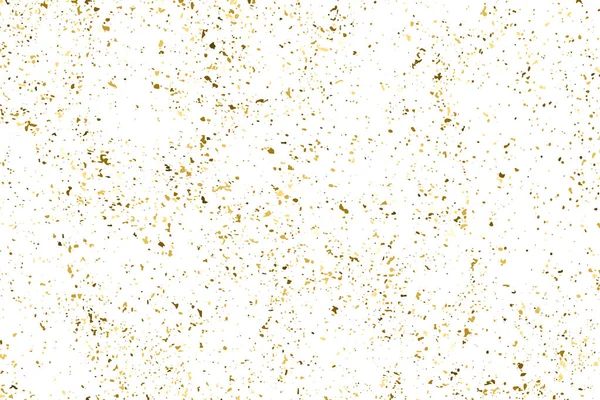 Textura Brillo Dorado Aislada Blanco Color Las Partículas Ámbar Antecedentes — Archivo Imágenes Vectoriales