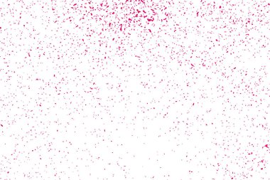 Arka plan mutlu sevgililer günü. Beyaz izole konfeti kırmızı patlama. Pembe Glitter. Doku yerleşimi. Dijital olarak oluşturulan görüntü. Vektör çizim, Eps 10.