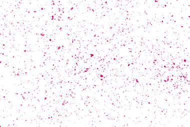 Arka plan mutlu sevgililer günü. Beyaz izole konfeti kırmızı patlama. Pembe Glitter. Doku yerleşimi. Dijital olarak oluşturulan görüntü. Vektör çizim, Eps 10.