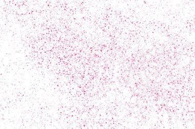 Arka plan mutlu sevgililer günü. Beyaz izole konfeti kırmızı patlama. Pembe Glitter. Doku yerleşimi. Dijital olarak oluşturulan görüntü. Vektör çizim, Eps 10.