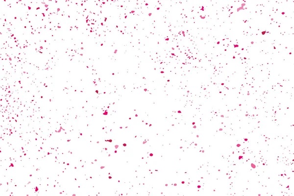 Arka plan mutlu sevgililer günü. Beyaz izole konfeti kırmızı patlama. Pembe Glitter. Doku yerleşimi. Dijital olarak oluşturulan görüntü. Vektör çizim, Eps 10.