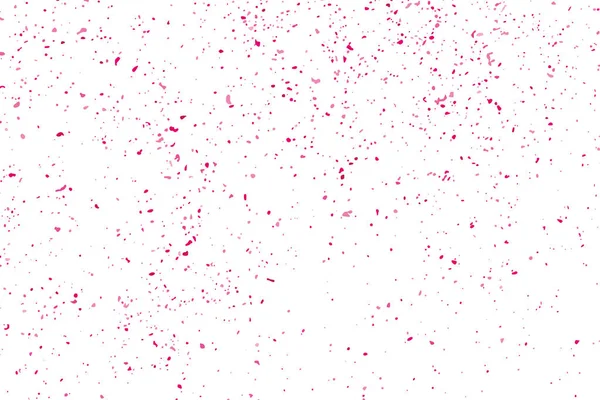 Arka plan mutlu sevgililer günü. Beyaz izole konfeti kırmızı patlama. Pembe Glitter. Doku yerleşimi. Dijital olarak oluşturulan görüntü. Vektör çizim, Eps 10.