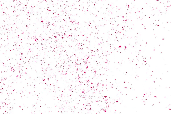 Fundo Abstrato Feliz Dia Dos Namorados Explosão Escarlate Confetti Isolado — Vetor de Stock