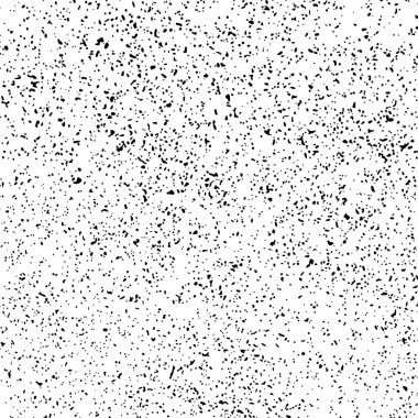 Beyaz arka plan üzerinde izole siyah grenli doku. Toz kaplaması. Karanlık gürültü granül. Dijital olarak oluşturulan görüntü. Vektör tasarım öğeleri, illüstrasyon, Eps 10.