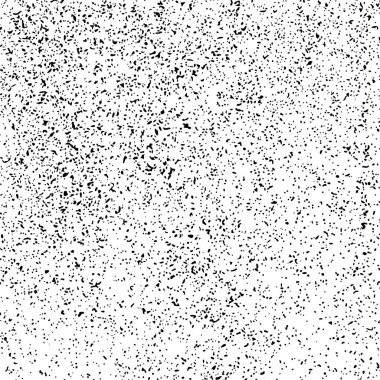 Beyaz arka plan üzerinde izole siyah grenli doku. Toz kaplaması. Karanlık gürültü granül. Dijital olarak oluşturulan görüntü. Vektör tasarım öğeleri, illüstrasyon, Eps 10.