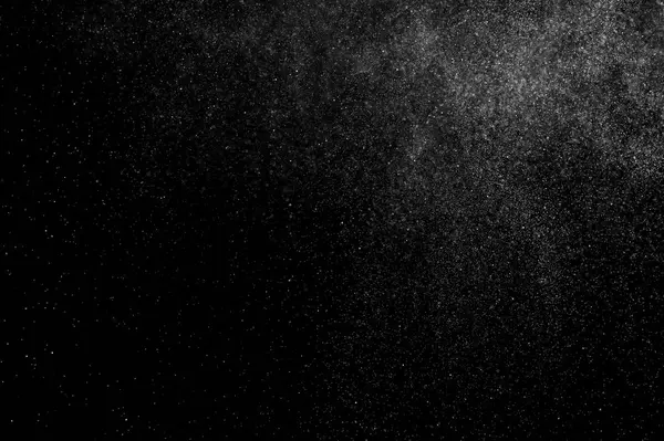 黒い背景に水の抽象的なスプラッシュ. — ストック写真