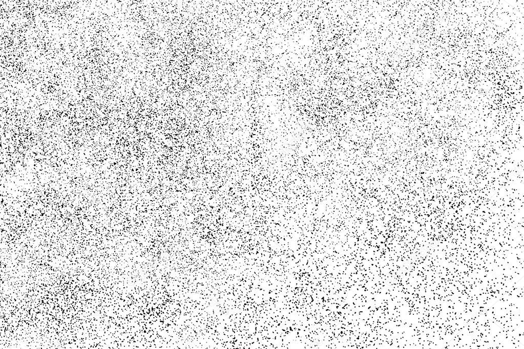 Black Grainy Texture Isolated On White Background. Dust Overlay. Dark Noise Granules. Digitally Generated Image. Vector Design Elements, Illustration, Eps 10.