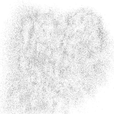 Beyaz arka plan üzerinde izole siyah grenli doku. Toz kaplaması. Karanlık gürültü granül. Dijital olarak oluşturulan görüntü. Vektör tasarım öğeleri, illüstrasyon, Eps 10.