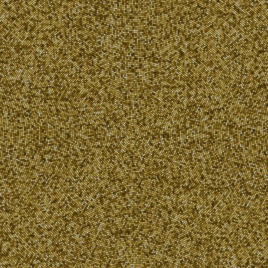 Altın Parıltılı Yarım Tonlu Noktalı Arkaplan. Soyut Çember Retro Deseni. Pop Art Style Arkaplanı. Altın Konfeti Patlaması. Dijital olarak oluşturulmuş resim. Vektör İllüstrasyonu, Eps 10.  